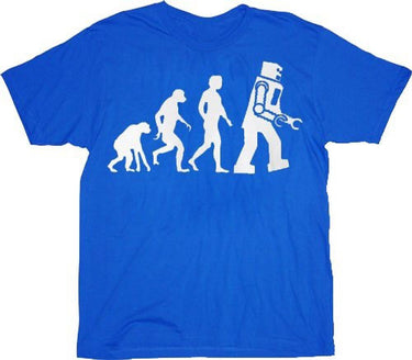 Theory of Evolution Robot Evolution T-shirt